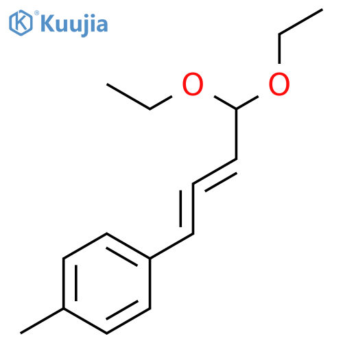 Benzene, 1-(4,4-diethoxy-1,2-butadienyl)-4-methyl- structure