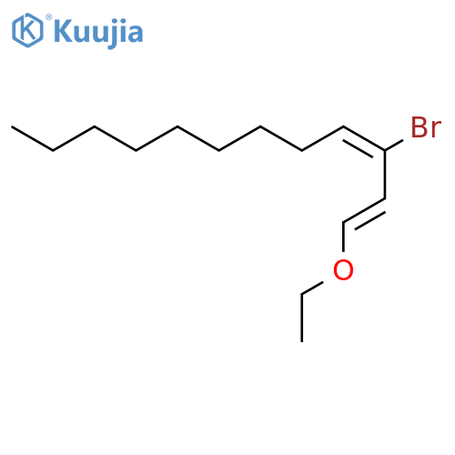1,3-Dodecadiene, 3-bromo-1-ethoxy-, (E,E)- structure