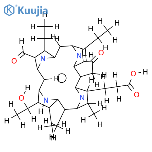 Bacteriophaeophorbide e structure