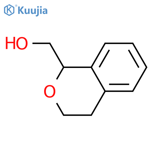 3,4-dihydro-1H-isochromen-1-ylmethanol structure