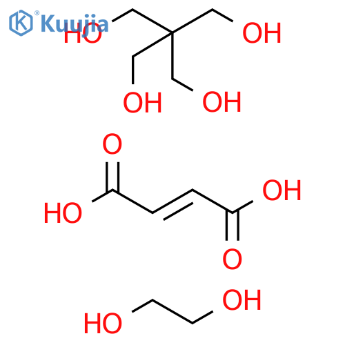 2-Butenedioicacid(2E)-,polymerwith2,2-bis(hydroxymethyl)-1,3-propanedioland1,2-ethanediol,ammoniumsalt structure