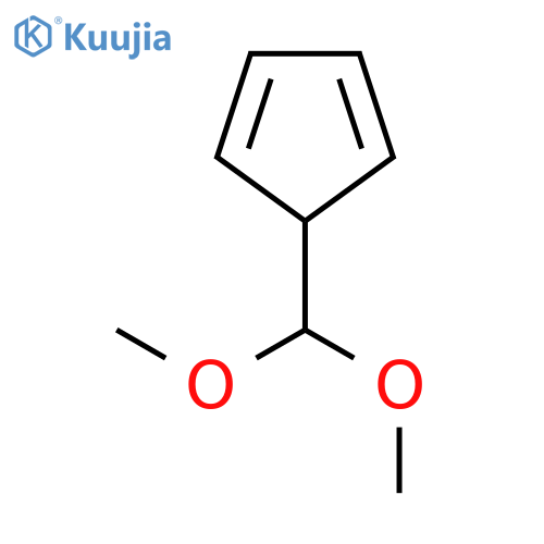 1,3-Cyclopentadiene, 5-(dimethoxymethyl)- structure