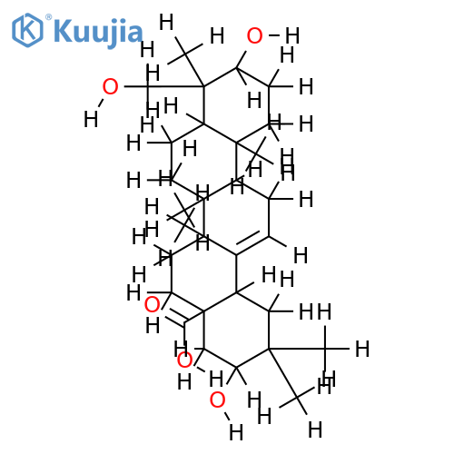 21beta-hydroxyhederagenin structure