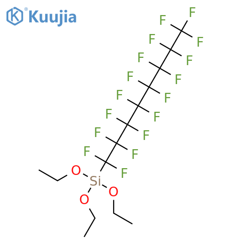 Perfluorooctyltriethoxysilane structure
