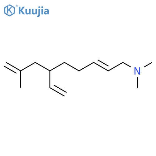 2,8-Nonadien-1-amine, 6-ethenyl-N,N,8-trimethyl-, (E)- structure