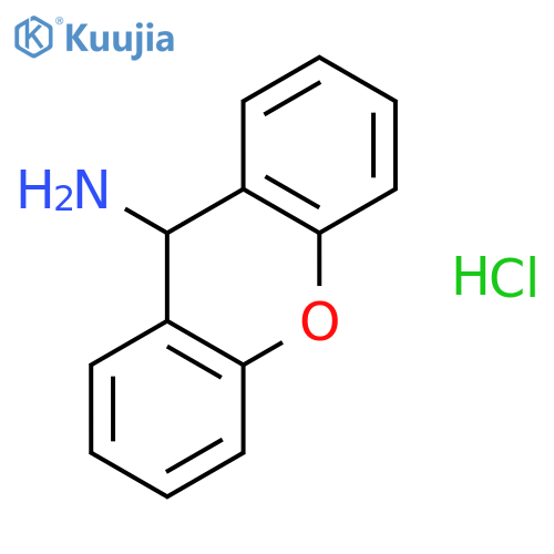 9H-xanthen-9-amine hydrochloride structure