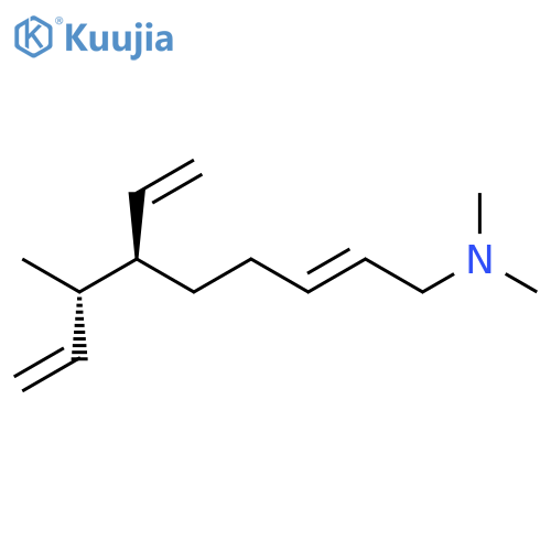2,8-Nonadien-1-amine, 6-ethenyl-N,N,7-trimethyl-, (R*,S*)- structure