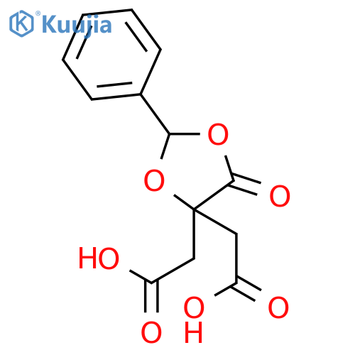 5-Oxo-2-phenyl-1,3-dioxolane-4,4-diacetic Acid structure