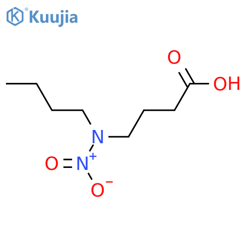 Butanoic acid,4-(butylnitroamino)- structure
