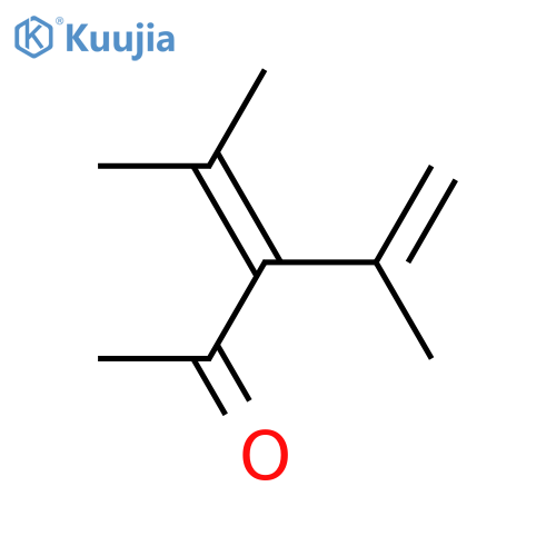 3-Penten-2-one,4-methyl-3-(1-methylethenyl)- structure