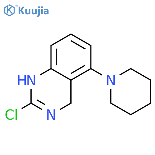 Quinazoline, 2-chloro-1,4-dihydro-5-(1-piperidinyl)- structure