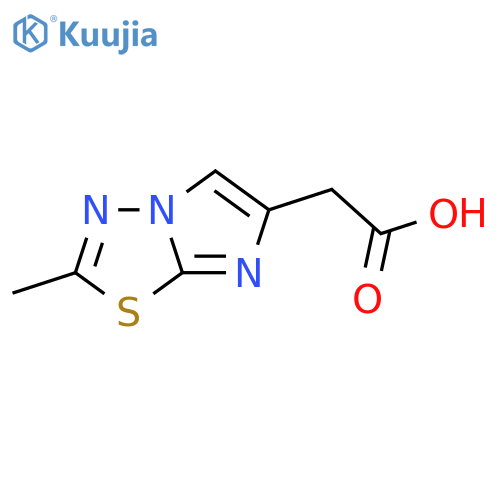 2-(2-Methylimidazo2,1-B1,3,4thiadiazol-6-yl)acetic Acid structure