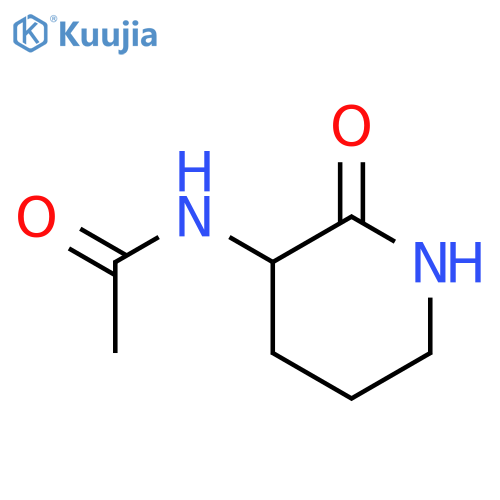 (S)-N-(2-oxo-3-piperidinyl)-Acetamide structure
