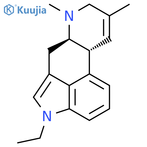 Ergoline, 8,9-didehydro-1-ethyl-6,8-dimethyl- structure