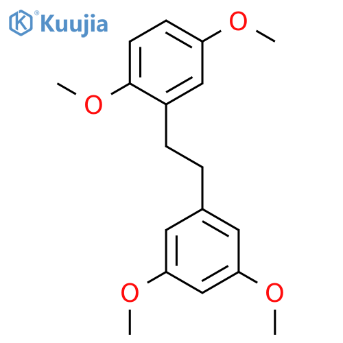 Benzene, 2-[2-(3,5-dimethoxyphenyl)ethyl]-1,4-dimethoxy- structure