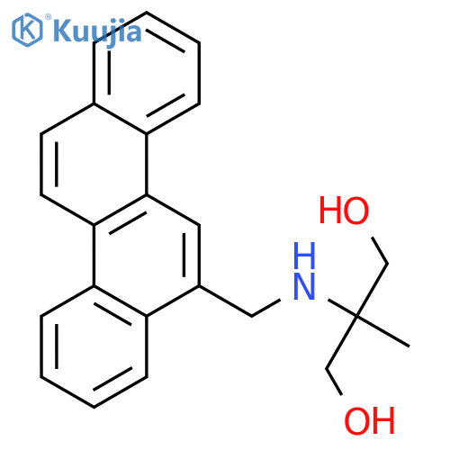 1,3-Propanediol,2-[(6-chrysenylmethyl)amino]-2-methyl- structure