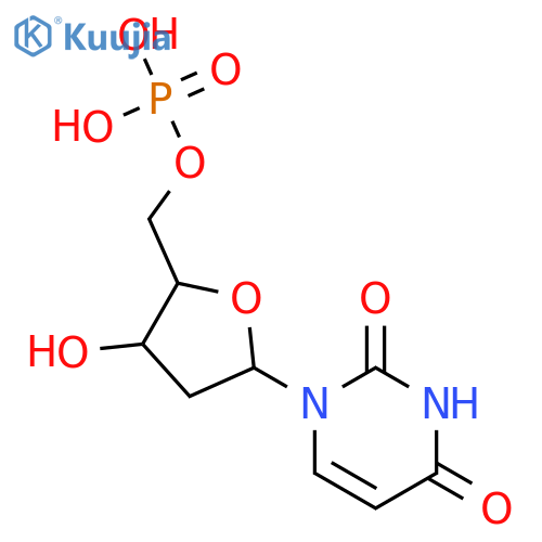2'-Deoxyuridine 5'-monophosphate structure