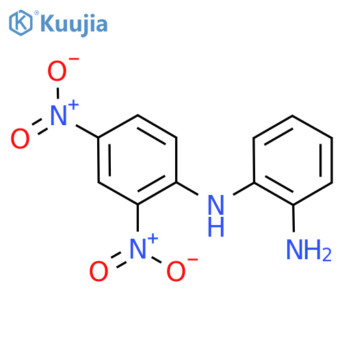 N1-(2,4-Dinitrophenyl)benzene-1,2-diamine structure