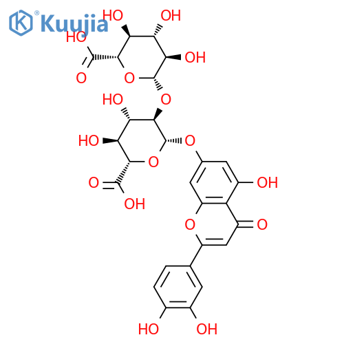 Luteolin 7-diglucuronide structure