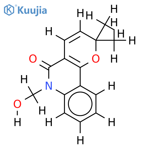 N-Hydroxymethylflindersine structure