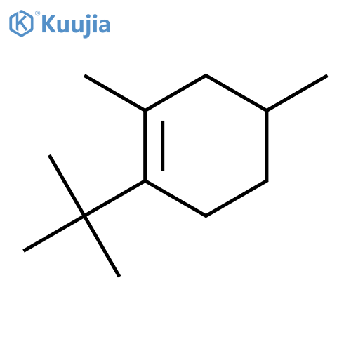 Cyclohexene, 1-(1,1-dimethylethyl)-2,4-dimethyl- structure