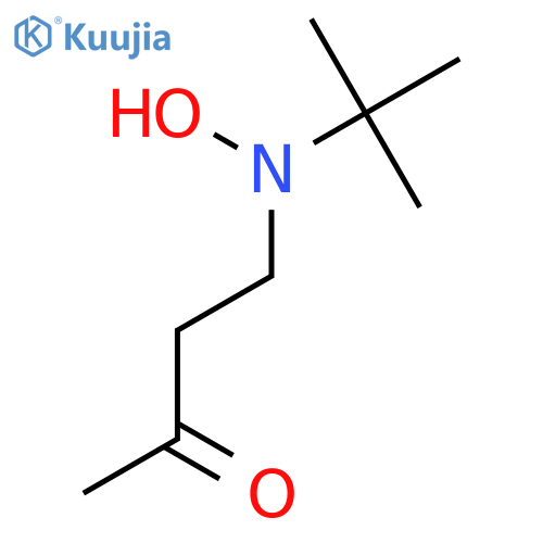 2-Butanone, 4-[(1,1-dimethylethyl)hydroxyamino]- structure