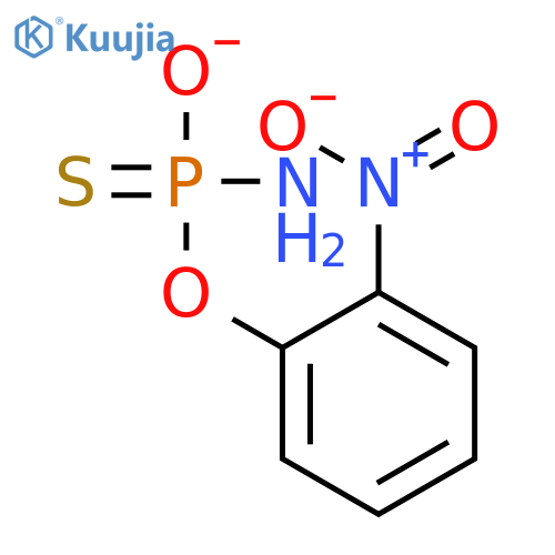 Phosphoramidothioic acid, O-(2-nitrophenyl) ester structure