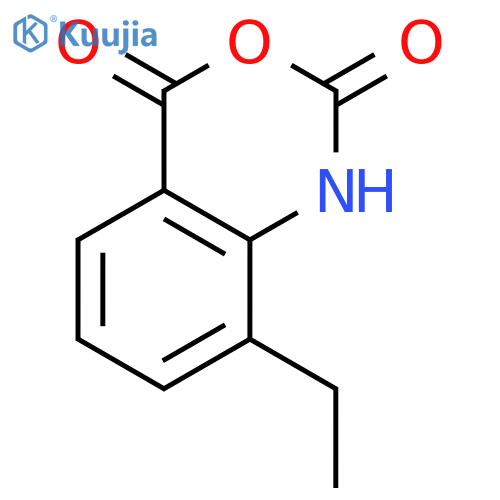 2H-3,1-Benzoxazine-2,4(1H)-dione, 8-ethyl- structure