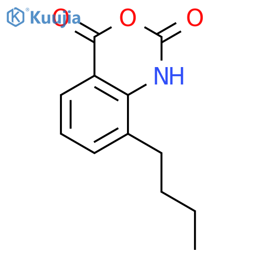 2H-3,1-Benzoxazine-2,4(1H)-dione, 8-butyl- structure