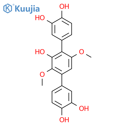 [1,1':4',1''-Terphenyl]-2',3,3'',4,4''-pentol, 3',6'-dimethoxy- structure