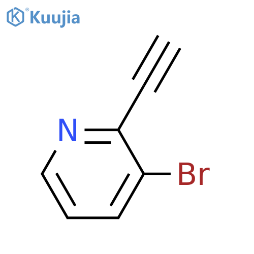3-Bromo-2-ethynylpyridine structure