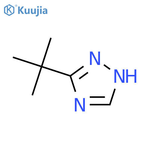 3-tert-butyl-1H-1,2,4-triazole structure