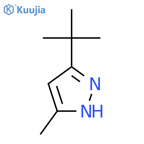 3(5)-methyl-5(3)-t-butylpyrazole structure