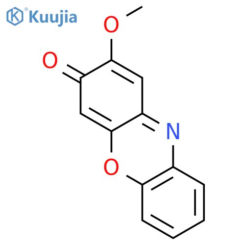 3H-Phenoxazin-3-one, 2-methoxy- structure