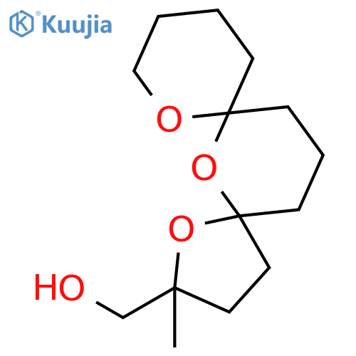 1,6,8-Trioxadispiro[4.1.5.3]pentadecane-2-methanol, 2-methyl- structure