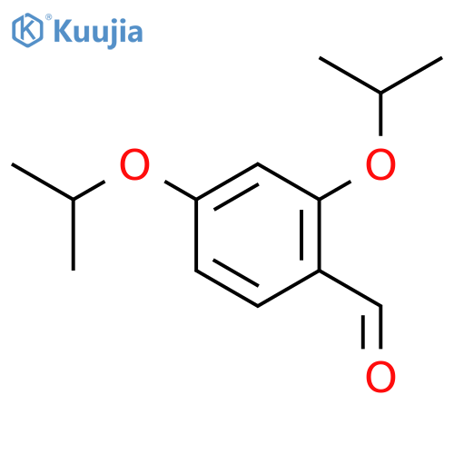 Benzaldehyde,2,4-bis(1-methylethoxy)- structure