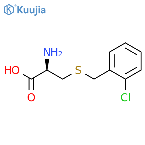 Cysteine, S-[(2-chlorophenyl)methyl]- structure