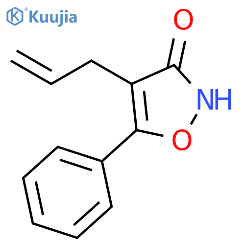 3(2H)-Isoxazolone, 5-phenyl-4-(2-propenyl)- structure