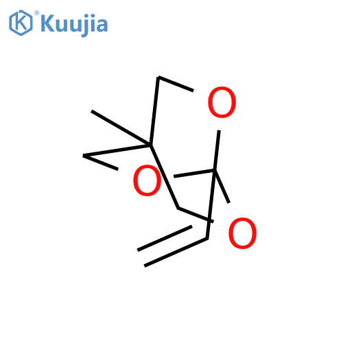 2,6,7-Trioxabicyclo[2.2.2]octane, 1-ethenyl-4-methyl- structure