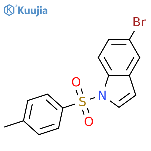 1H-Indole, 5-bromo-1-[(4-methylphenyl)sulfonyl]- structure