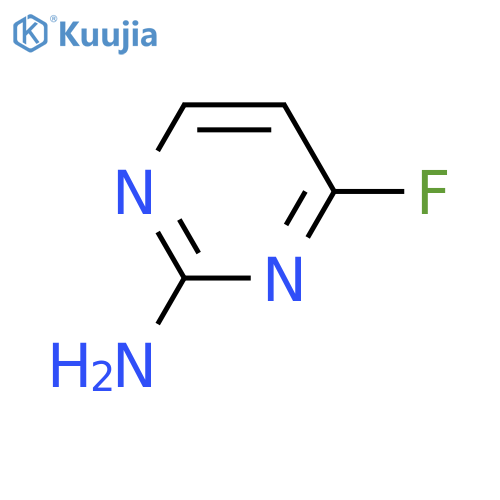 4-Fluoropyrimidin-2-amine structure