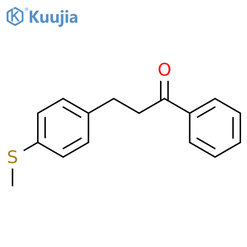 3-(4-Thiomethylphenyl)propiophenone structure