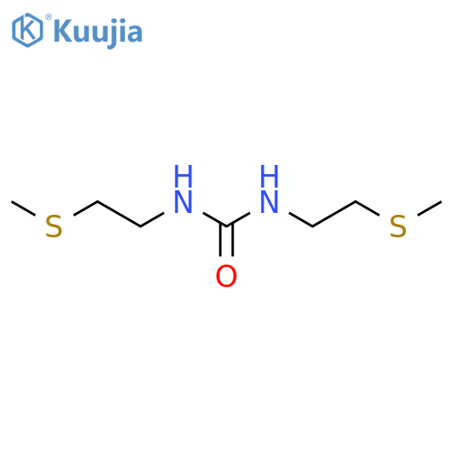 1,3-Bis(2-methylsulfanylethyl)urea structure