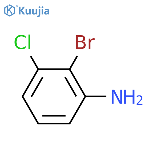 2-Bromo-3-chloroaniline structure