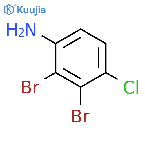 Benzenamine, 2,3-dibromo-4-chloro- structure