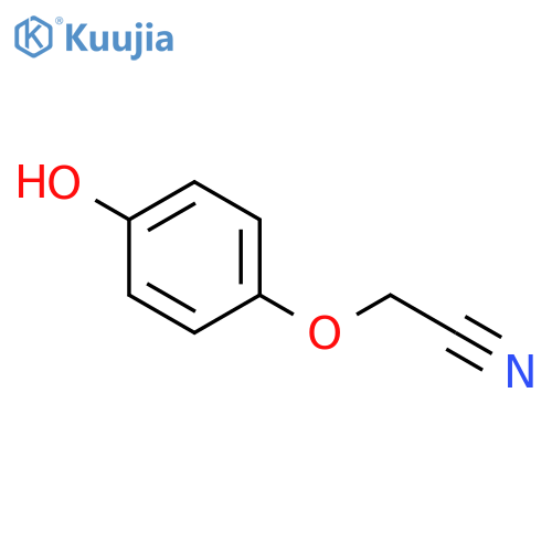 2-(4-hydroxyphenoxy)acetonitrile structure