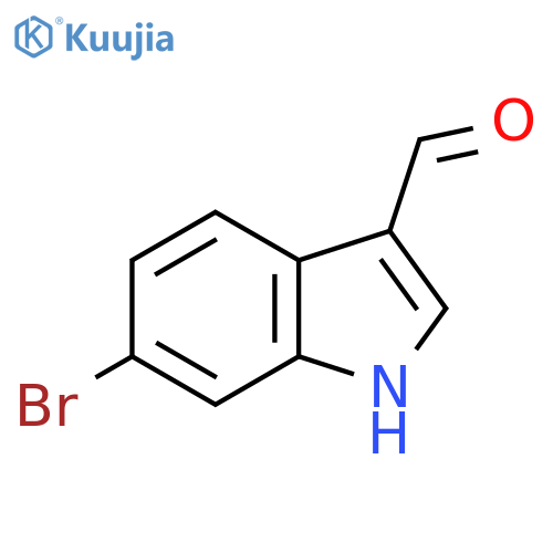 6-Bromoindole-3-carboxaldehyde structure