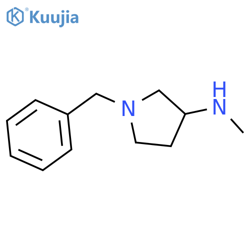 1-benzyl-N-methylpyrrolidin-3-amine structure