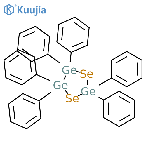 1,3,2,4,5-Diselenatrigermolane, 2,2,4,4,5,5-hexaphenyl- structure
