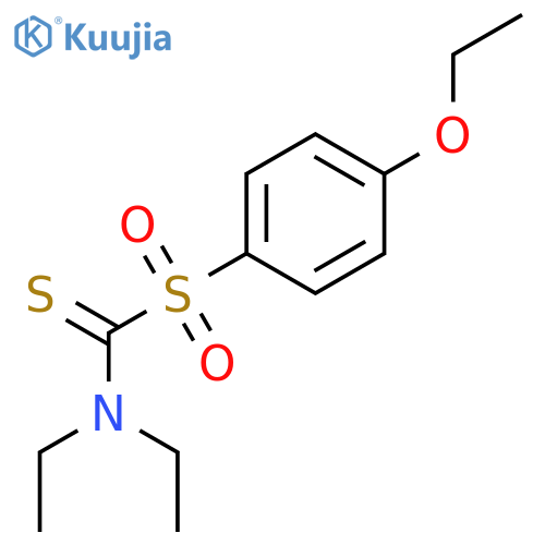 Methanethioamide, 1-[(4-ethoxyphenyl)sulfonyl]-N,N-diethyl- structure